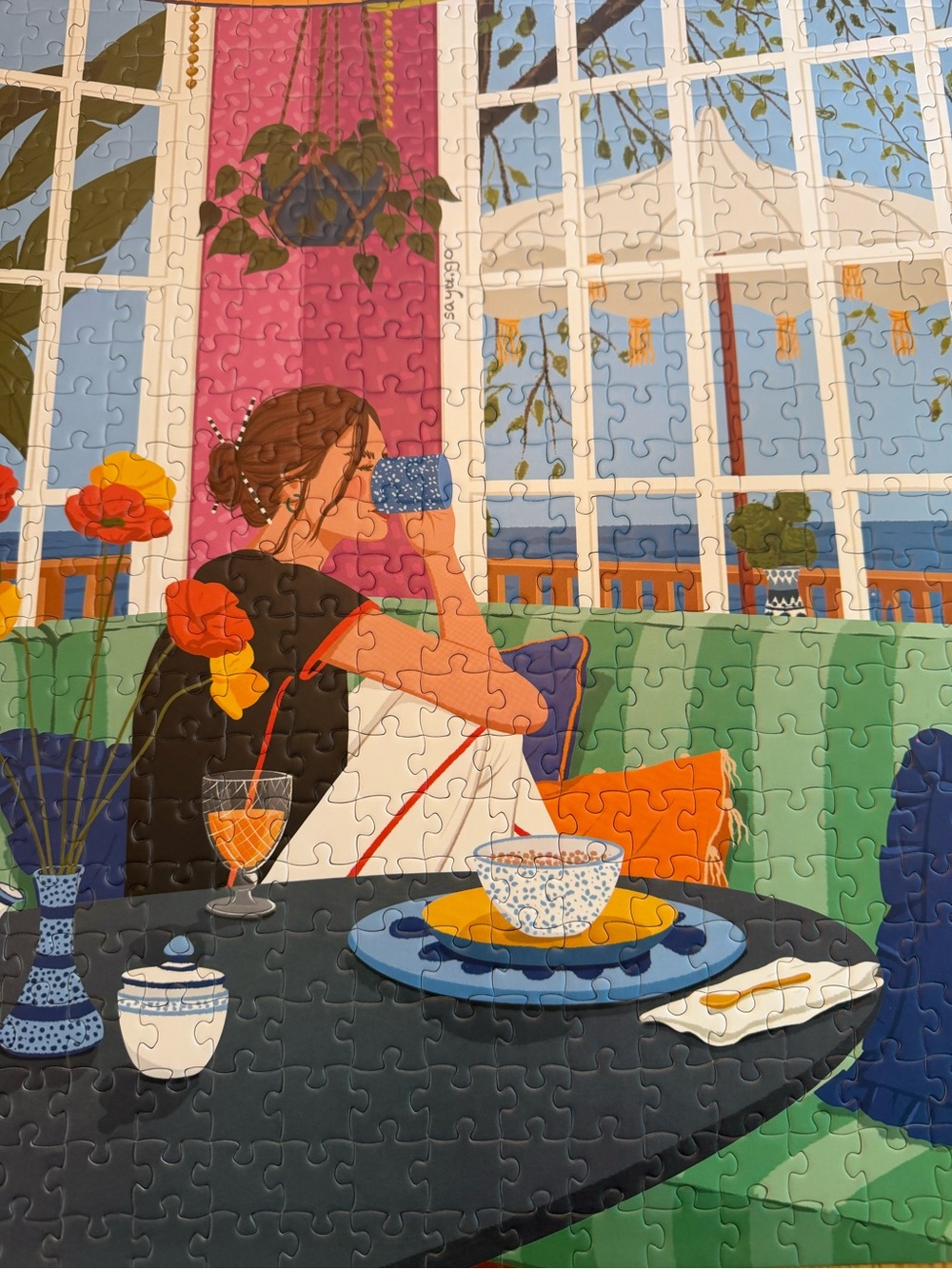 Puzzle by Jiggy. 450ct. Slow Mornings - Picture 2 of 9